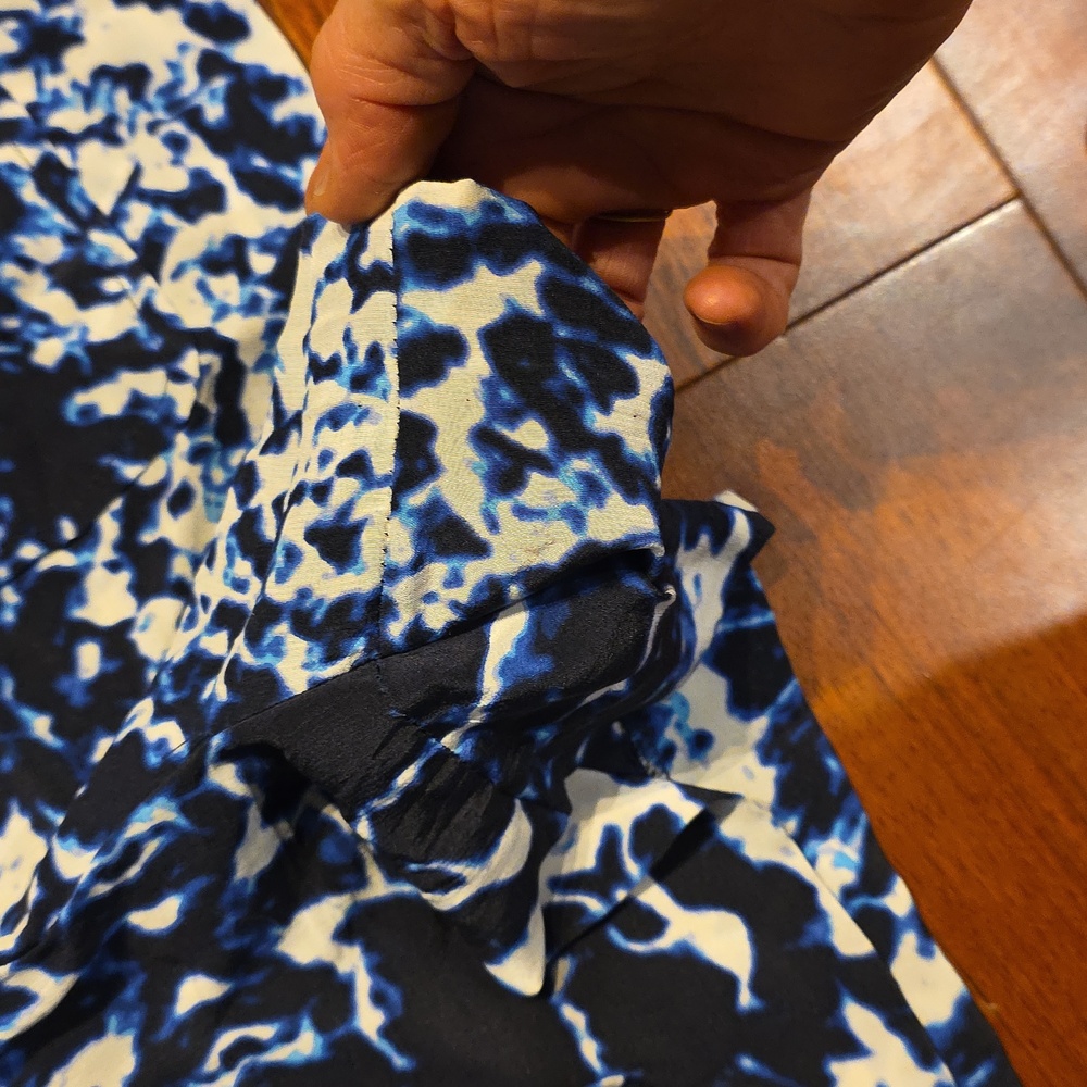 Intermix Silk Abstract Patterned Romper - image 4